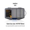 Fishing Tackle Storage Box for Minnow, Hard Bait, and Micro Lure with Single-Sided Design