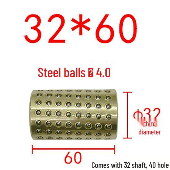 Golden Copper Ball Bearing Cage Mold Guide Bush Holder