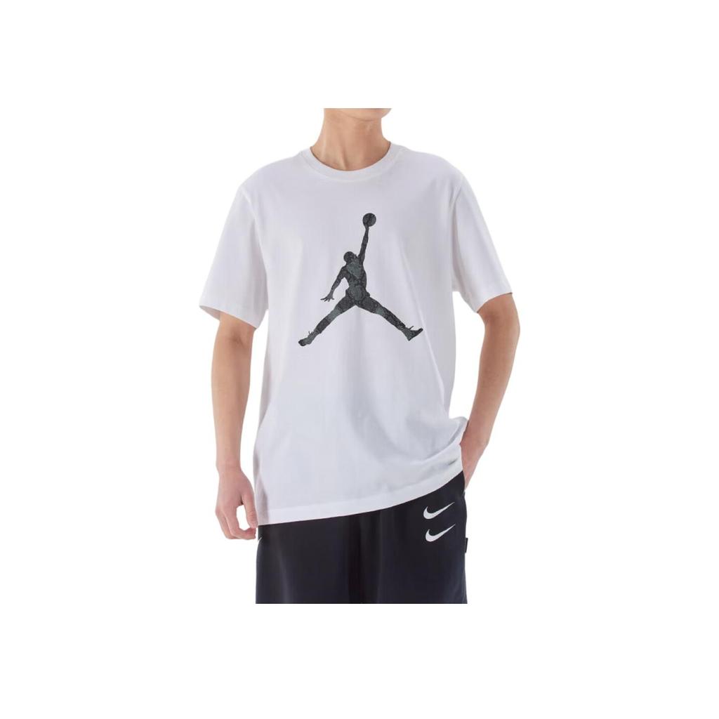 Jordan Dri-FIT Comfortable Breathable Stylish Short Sleeve T-Shirt Men Tops White HJ2863102