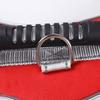 Reflective Dog Harness Adjustable Pet Chest Harness with Leash for Large Dogs Outdoor Walking Red M