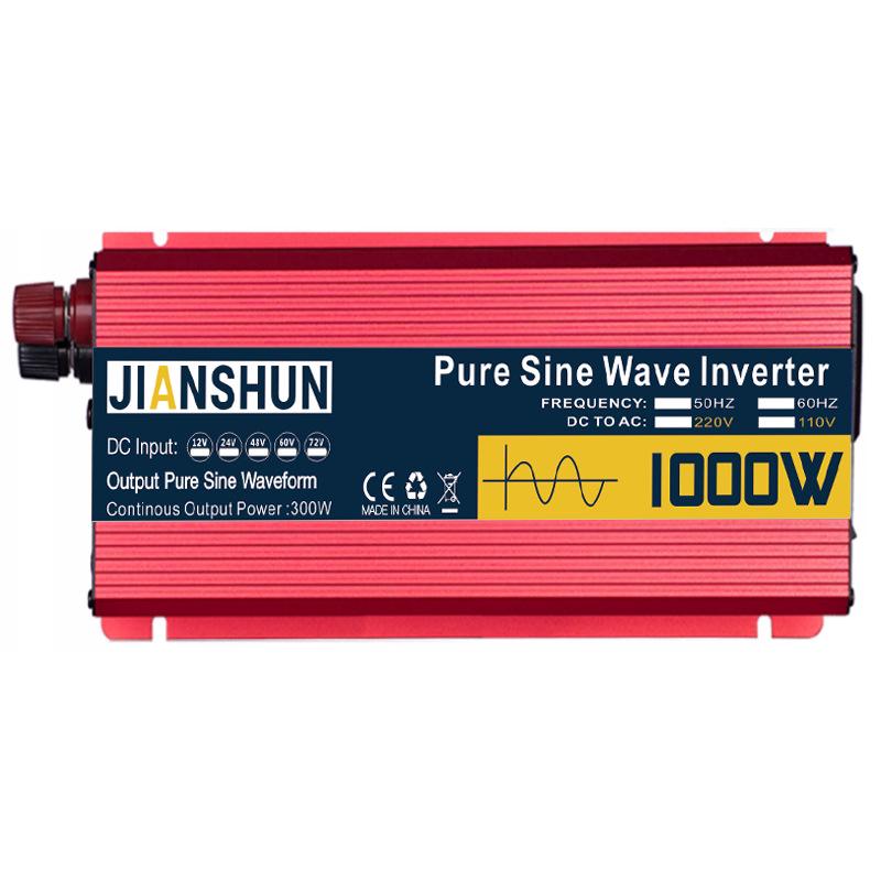 2024 Full Effekt Ren Sinusbølge Inverter 5000W 12V/24V til 220V