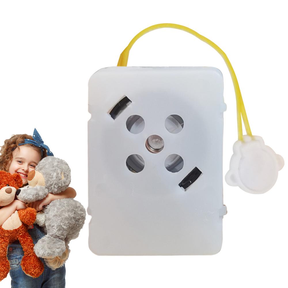 Voice Box For Stuffed Animal Recordable Sound Module For Plush Toy Voice Message Battery Powered Stuffed Animal Sound Recorder