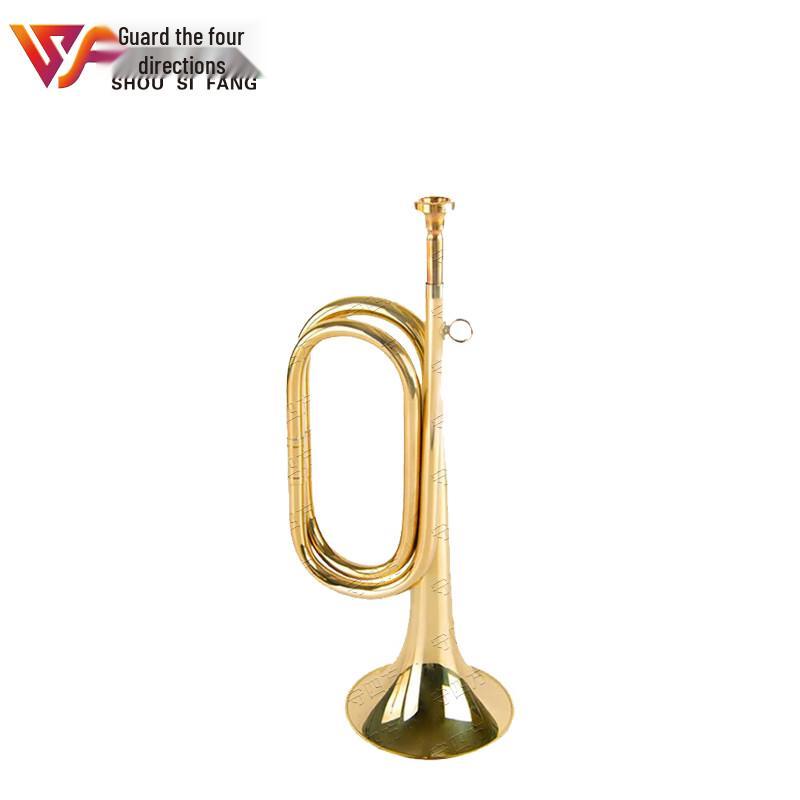 Brass Military Bugle
