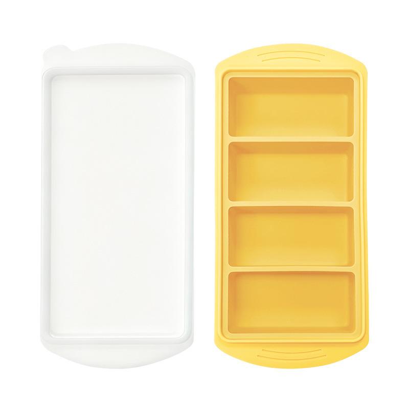 Large Ice Cube Mold - Food Grade Silicone Tray for Hot Pot Ingredients and Freezing