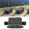Water Proof Junction Box 3 Way IP68 Plastic External Electric Power Cord Box for Outdoor Lighting 450V