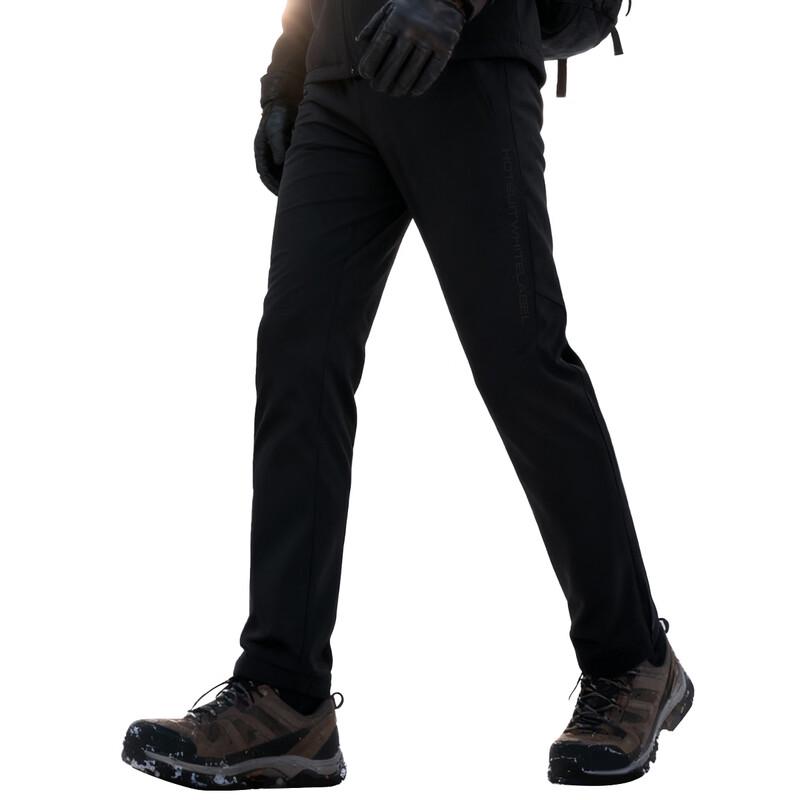 HOTSUIT Men's Windproof Water-Repellent Thermal Outdoor Softshell Pants