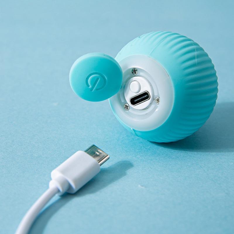 Katze Interaktiver Ball Smartes Haustier Katzenspielzeug Indoor Automatischer Rollender Magischer Ball Elektronisches Interaktives Katzenspielzeug Katze Haustierzubehör