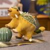 Dinosaurus Pluche Speelgoed Imitatie Triceratops Stegosaurus Tyrannosaurus Ankylosaurus Knuffels Levensechte Cartoon Dinosaurus Speelgoed