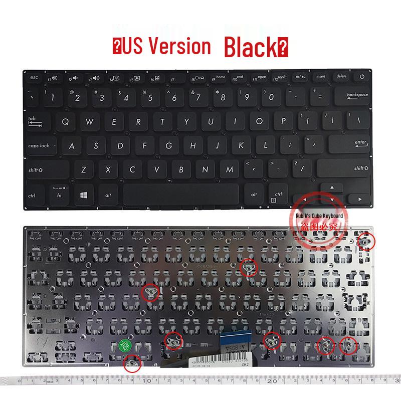 

A430 Keyboard for ASUS S14 S4300U/S4300F/FN, K430, X430/X430U, S403. -Number