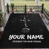 Custom Text Travis Scott Pattern Floor Rug Soft Indoor Carpet Mat Living Room Bedroom