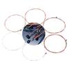 Orphee TX620 P Acoustic Folk Guitar Steel Strings 6pcs Full Set Replacement (.010 .047) High carbon Steel Core Copper