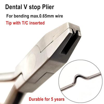 1 Piece Dental Orthodontic V Stop Loop Bending Forming Plier Stainless Steel Wire Bend Form Instrument Tool Dentist Tool