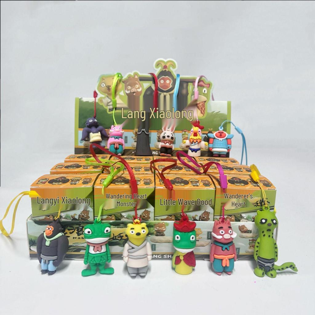 Populaire Kerst Abubu Pop Mart Poppen Ornament Blind Box Speelgoed