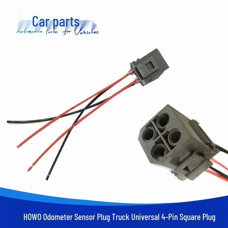 Sinotruk Howo 4-Pin Speed Sensor Odometer Socket Plug