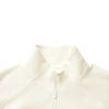Li Ning Fitness Series Simple Solid Color Zip Stand Collar Sweatshirt Women Sweatshirt AWDV506-1