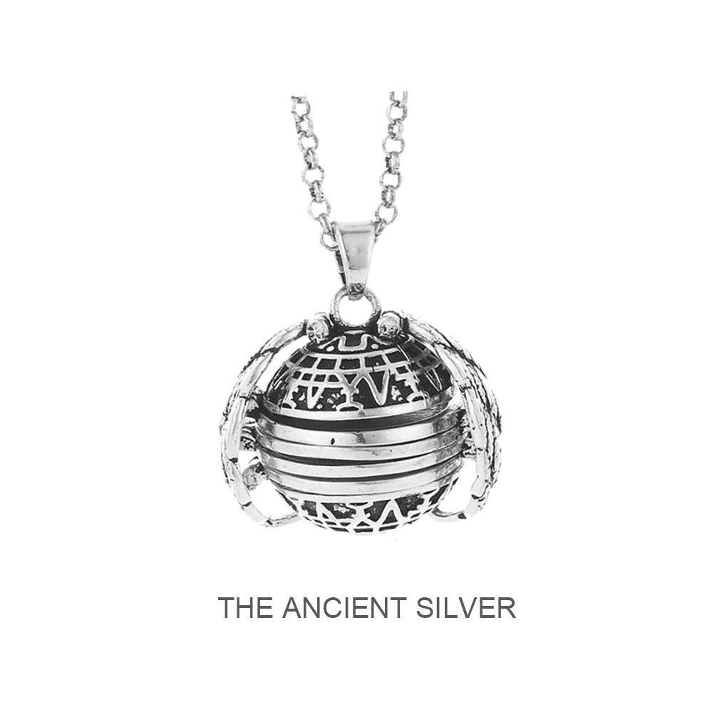 Engelsflügel-Fotoanhänger, Medaillon-Halskette mit erweiterbarem Bild – Geschenkidee