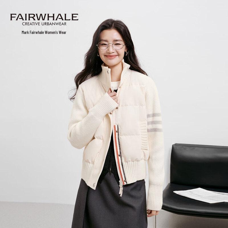 

Mark Fairwhale Women s Short Stand-Up Collar Down Jacket M