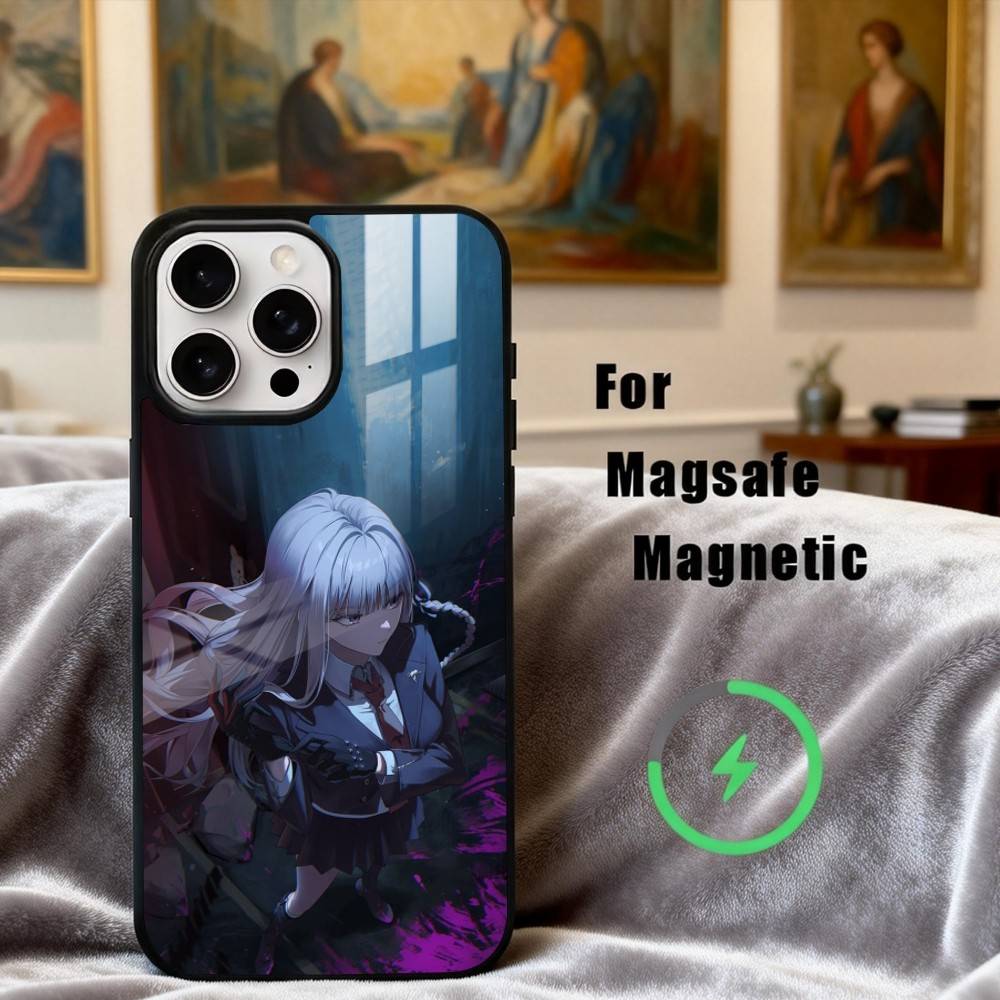 K-Kyoko K-Kirigiri Danganronpa Cute  Phone Case For iPhone 17,16,15,14,13,12,Plus,Pro,Max for Magsafe Magnetic Wireless Charging
