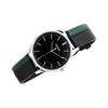 Casio Collection 30 Meters Waterproof Quartz Movement Leather Strap Japanese and Korean Watch Women's Watch Black Dial MTP-E133L-1EEF