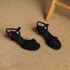 Krazing Pot Cow Skin Thin Med Heels Concise Style Summer Size 42 Basic Clothing Dating Women Sandals