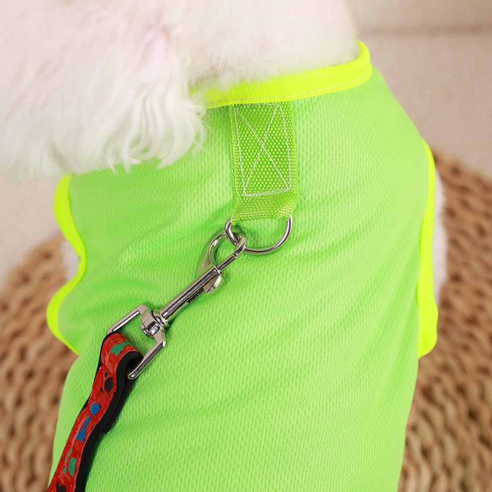 M-2XL Summer Pet Cat Vest Pet Puppy Dog Clothes Breathable with Traction Buckle for Small Dogs Teddy Dog Vest Pet Clothing