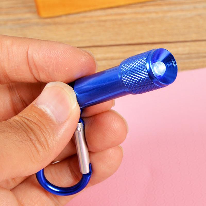 Buy 2pc Super Bright Mini Flashlight Keychain Small Flashlight LED Glare Travel Portable at