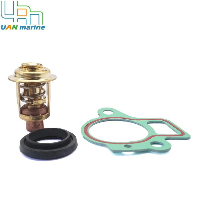 60℃ 140℉ Thermostat with Gasket For Mercury Mariner 15 HP 75 HP 90 HP 825212001 Outboard Replaces 825212 824853 27-824853
