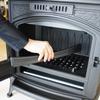 Wood Burning Cast Iron Stove KRATKI K6 Ø 130 8 kW with Accessories