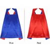 70 X 70 Cm Satin Boys Girls Superhero Cape Any Color Double-Sided For