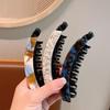 Grande Pinza a Banana in Acetato per Capelli Spessi - Accessorio per Capelli Retrò Francese per Coda di Cavallo Verticale