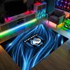 Atalanta FC Design Crystal Velvet Carpet Cozy Non?Slip Printed Rug For Bedroom Living Room Entrance