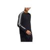 adidas Neo Basic Kurzarm Logo Print Strick Rundhals Sweatshirt Herren Oberteile Schwarz H45108