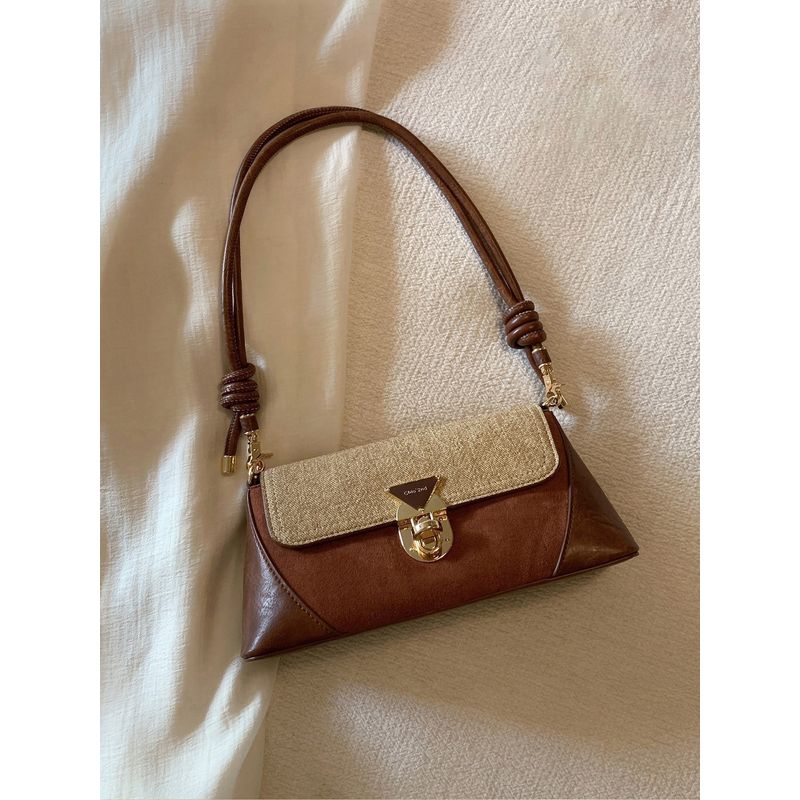 

South Wind Chio2nd Fall and Winter Work Clothing French Stick Underarm Bag Caramel presale