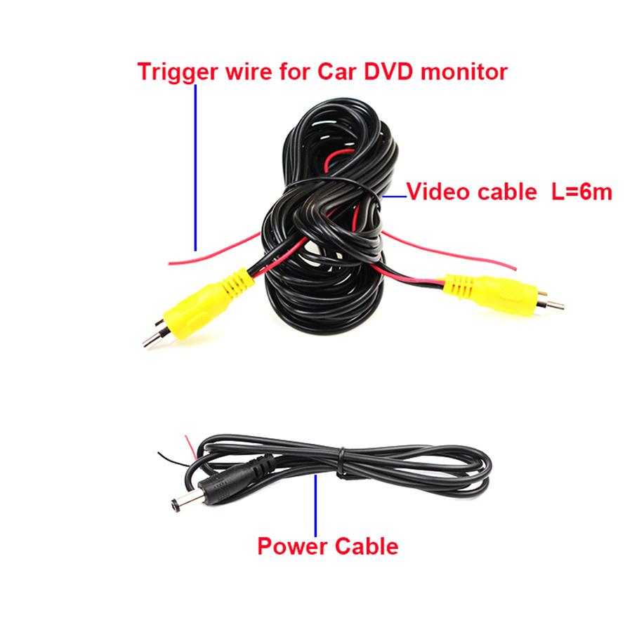 12V Intelligent Dynamic Trajectory Tracks Rear View Camera For Toyota RAV4 06-12