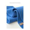 Quiet high-grade blue scarf wool women's autumn and winter warm knitted versatile women's scarf