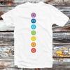 7 Chakra Spiritual Meditation Yoga Psychedelic Namaste T Shirt B525