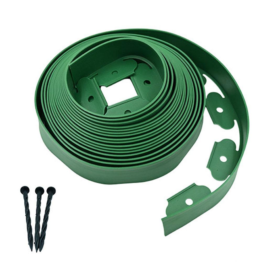 10M Garden Barrier Heavy Duty Landscape Edging Kit Landscape Tool Lawn Edging Tape Lawn Greening 4cm