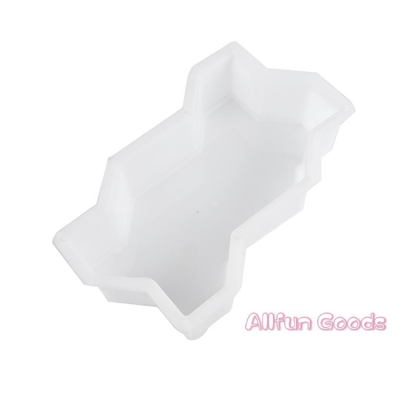 [TG835]DIY Path Maker Concrete Molds Garden Pavement Mold Road Path Paving Brick Mould