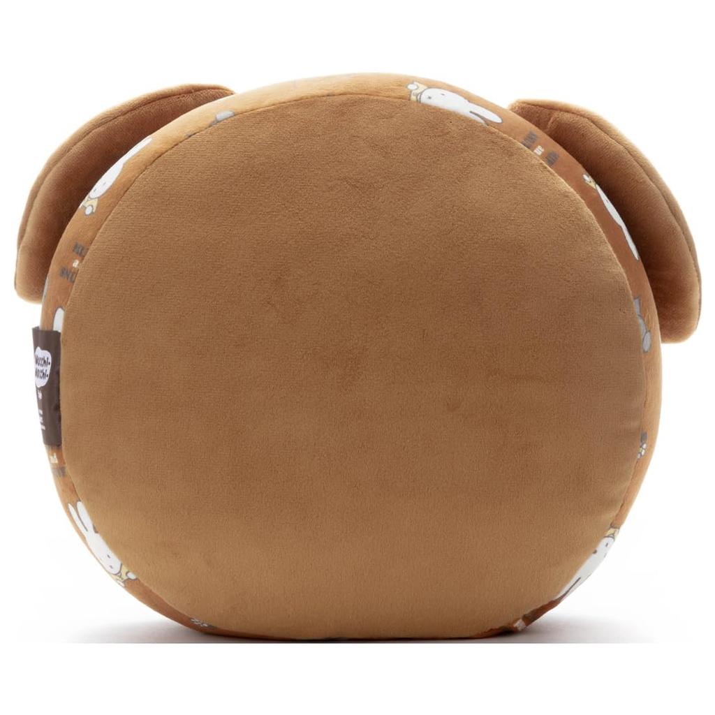 Bruna Miffy and Snuffy Mocchi-Mocchi-style Face Cushion, Snuffy Plush Toy, Approx. 25cm Wide