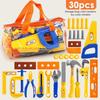 10/20/30pcs Plastic Simulation Maintenance Tool Set Simulation Hammer Safe Design Construction Toy Set Mini Size
