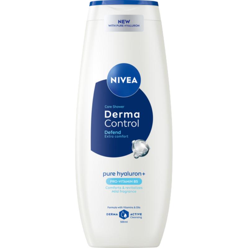 NIVEA Derma Control Serie - Douchegel - Verdediging - Hydratatie - Comfort