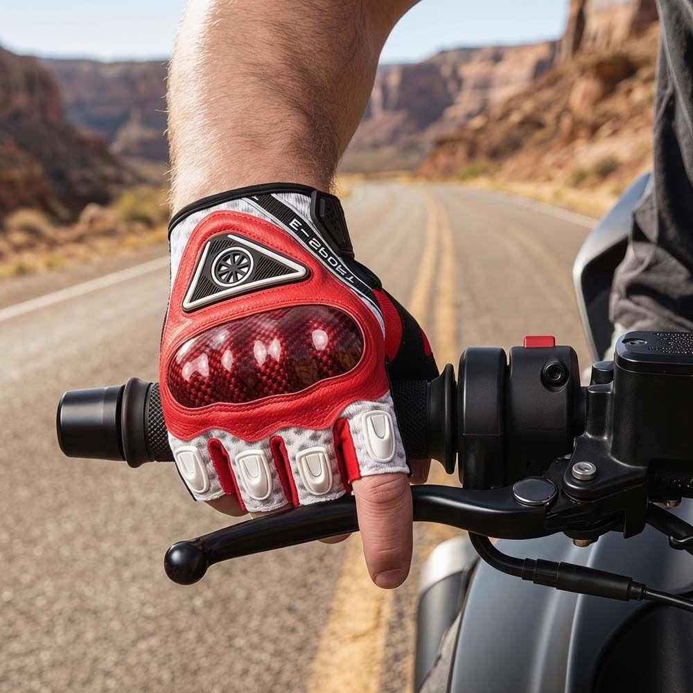 Shock-Absorption Motorcycle Gloves Breathable Protective Gloves Riding Gloves  Motorcycle Riding