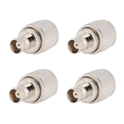 4 Pezzi Adattatore BNC Femmina a SO239 Maschio Connettore Coassiale RF Coax
