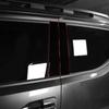 For Kia TASMAN 2025 2026 4PCS ABS B-pillar Sticker Cover Trim Exterior Accessories LHD/RHD