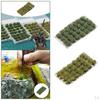 2 Bushy Tufts Lowland Shrubs Tuft Model Kit Resin Static Scenery for Train Landscape Railway