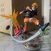 22cm Battle Scene New Unbranded Uzumaki Naruto Action Figure Collectible Statue Desktop Decor Gift For Anime Fans And Collectors