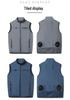 Summer Cooling Air-Conditioned Vest with Fan for Outdoor Heatstroke Prevention