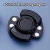Triple Action Metal Fidget Spinner for Adults Zinc Alloy Tactile Sliding Knob Anti Anxiety Desk Toy with Smooth Rotation Click and Slide Functions