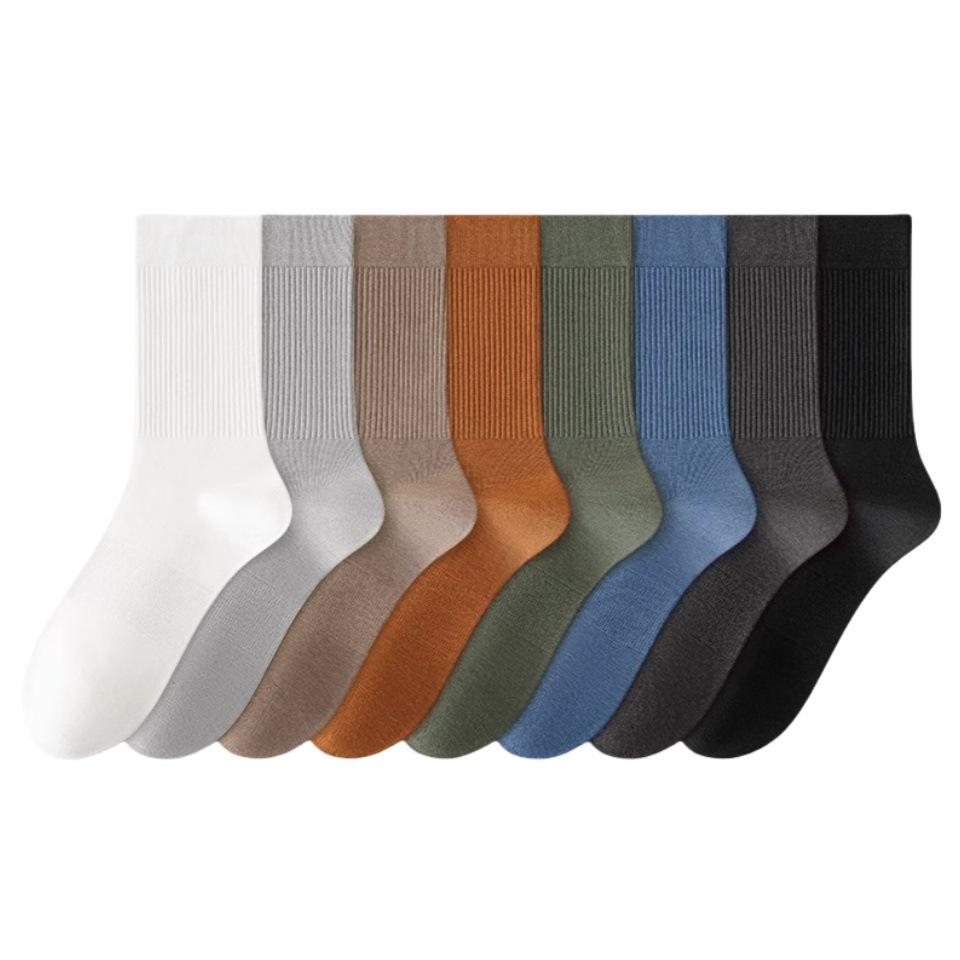 Men's Mid-Calf Pure Cotton Odor-Resistant Autumn/Winter Socks