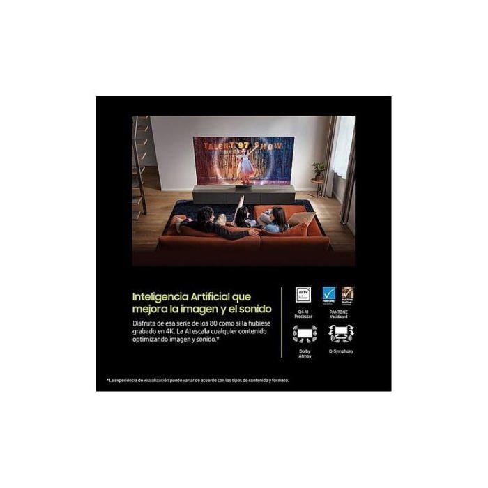 Samsung QLED AI 43" TQ43Q8FAAUXXC UltraHD 4K Quantum HDR+ Tizen